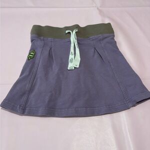 Kids Skort in Purple and Green